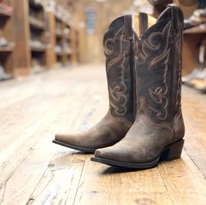 Genuine Leather Women's Cowgirl Boots